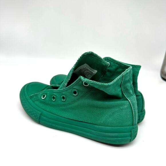 Converse Chuck Taylor All Star Hi 'Monochrome Bosphorus Green Big Kid Size 13.5 - Picture 7 of 13